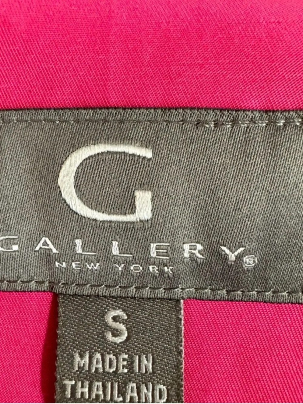 Gallery Retro Bright Pink Single-Breasted Swing Coat.Vintage Vibes.Size S